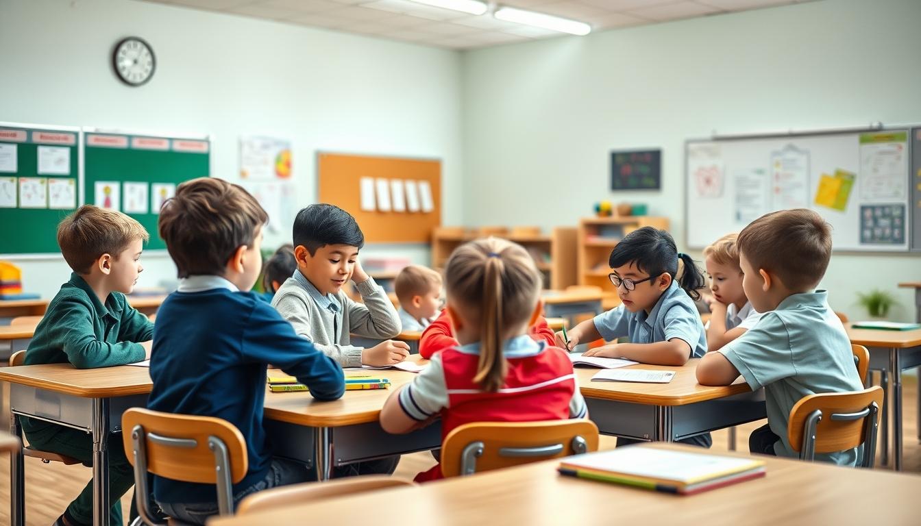 Structured study materials and learning resources on a desk